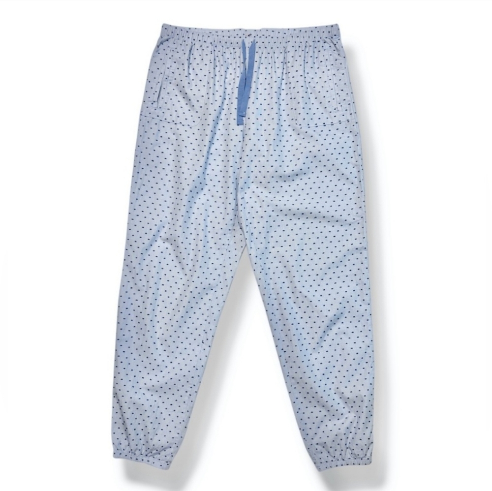 VICTORIA’S SECRET Blue Polka Dot Pajama Joggers